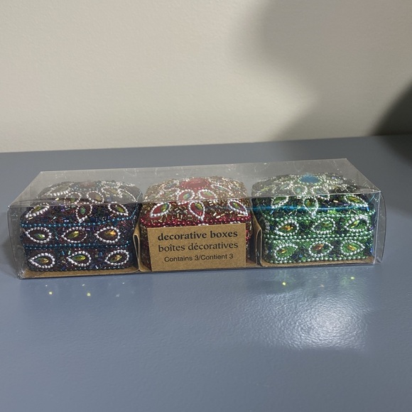 2 sets of Pier 1 beaded boxes - Picture 8 of 10